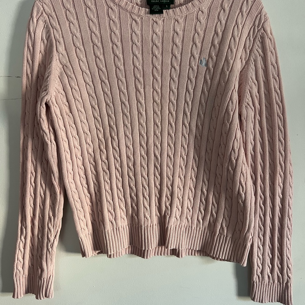 Ralph Lauren cable knit sweater